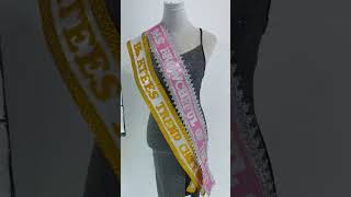 #diycrafts #pageant #sash #handmadewithlove