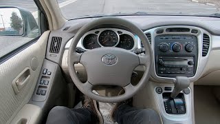 How good is a 2005 Toyota Highlander 100K Miles POV ASMR Test Drive