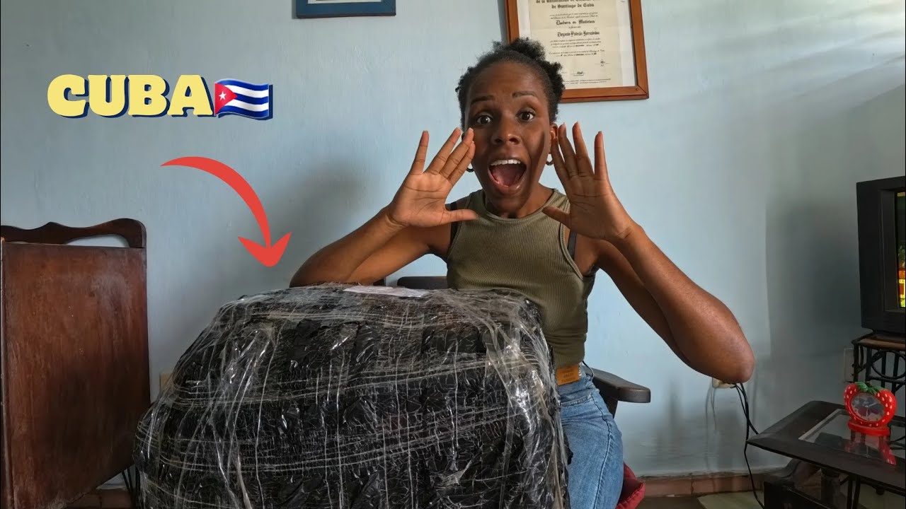 Recibo🇨🇺 un SÚPER PAQUETE📦 desde España🇪🇦con COSAS que no hay aquí‼️@Deymi_esminombre