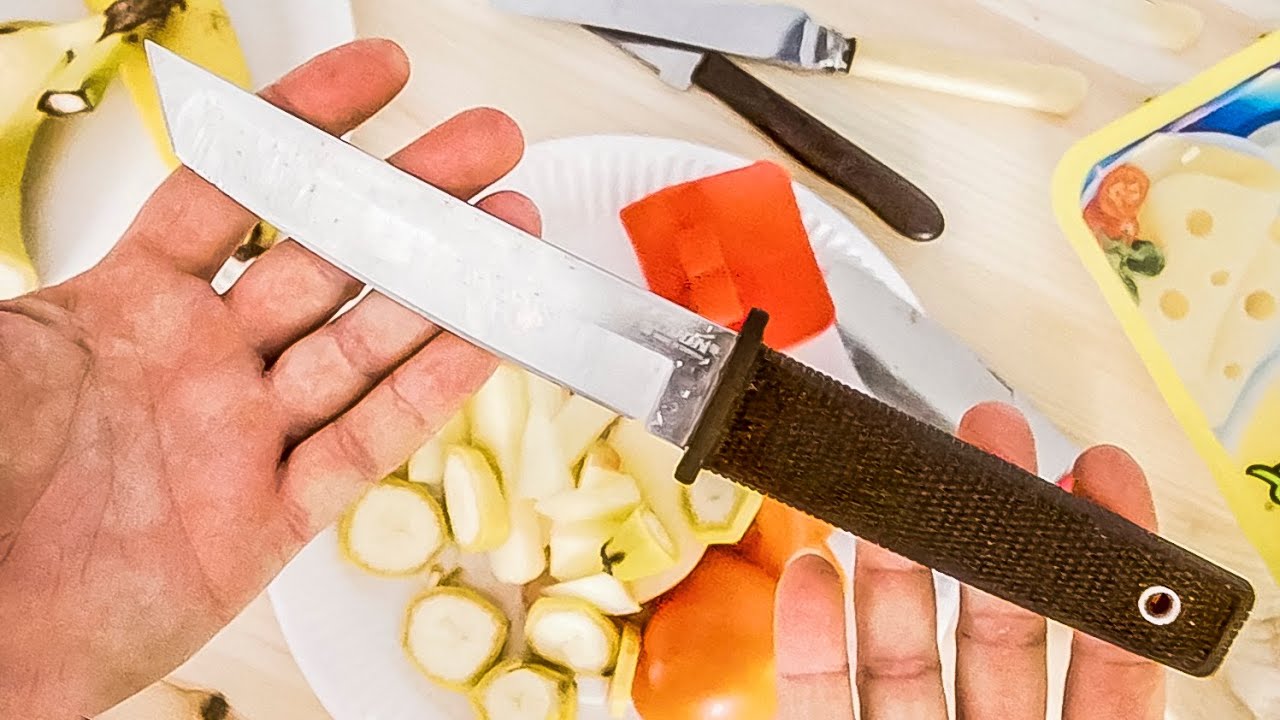 Uncategorized Cold Steel Kitchen Knives best ninja sward kitchen chefs knife awesome 30 cold steel kobun review