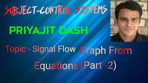 Signal Flow Graph From Equations