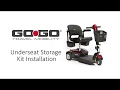 Pride go go travel mobility underseat storage installation  marx medical equipment