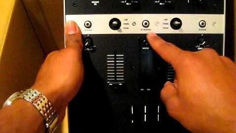 Numark X5 Mixer Unboxing & First Impressions (DJbooth.net)