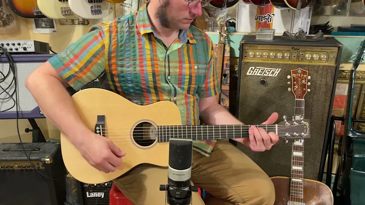 2020s Martin LX1E 3/4-size flattop guitar