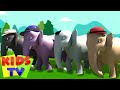 Ek Mota Hathi | एक मोटा हाथी | 3D Rhymes | Hindi Rhyme by Kids Tv
