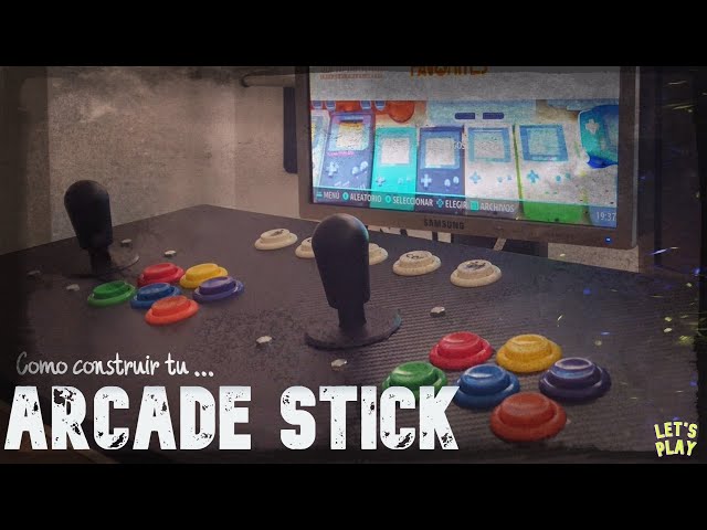 Cómo hacer un arcade stick casero