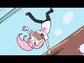 Calli Panics after She Cut Gura's Christmas Tree【Minecraft|Hololive Animation|Eng sub】
