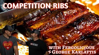 Competition Ribs with Fergolicious & George Karlaftis