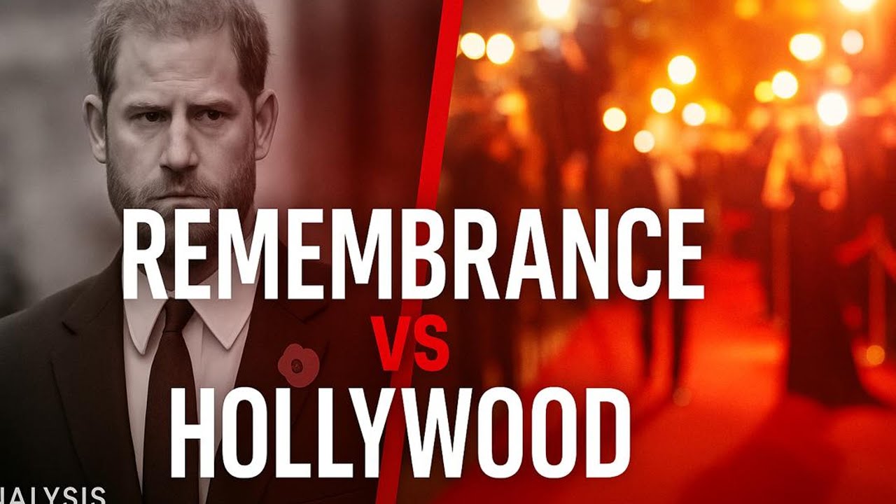 Why Harry and Meghan’s Hollywood Appearance Sparked a Remembrance Debate