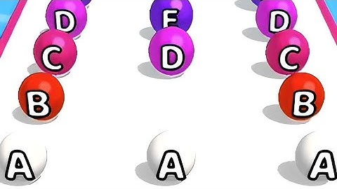 AZ Run 2048 ABC Runner New update Gameplay Level 1