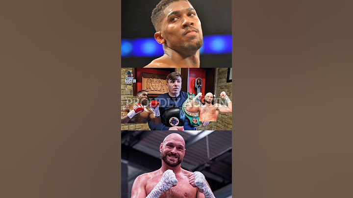 Why is Tyson Fury a Better Boxer Than Anthony Joshua? #boxing #joshua #fury  #england