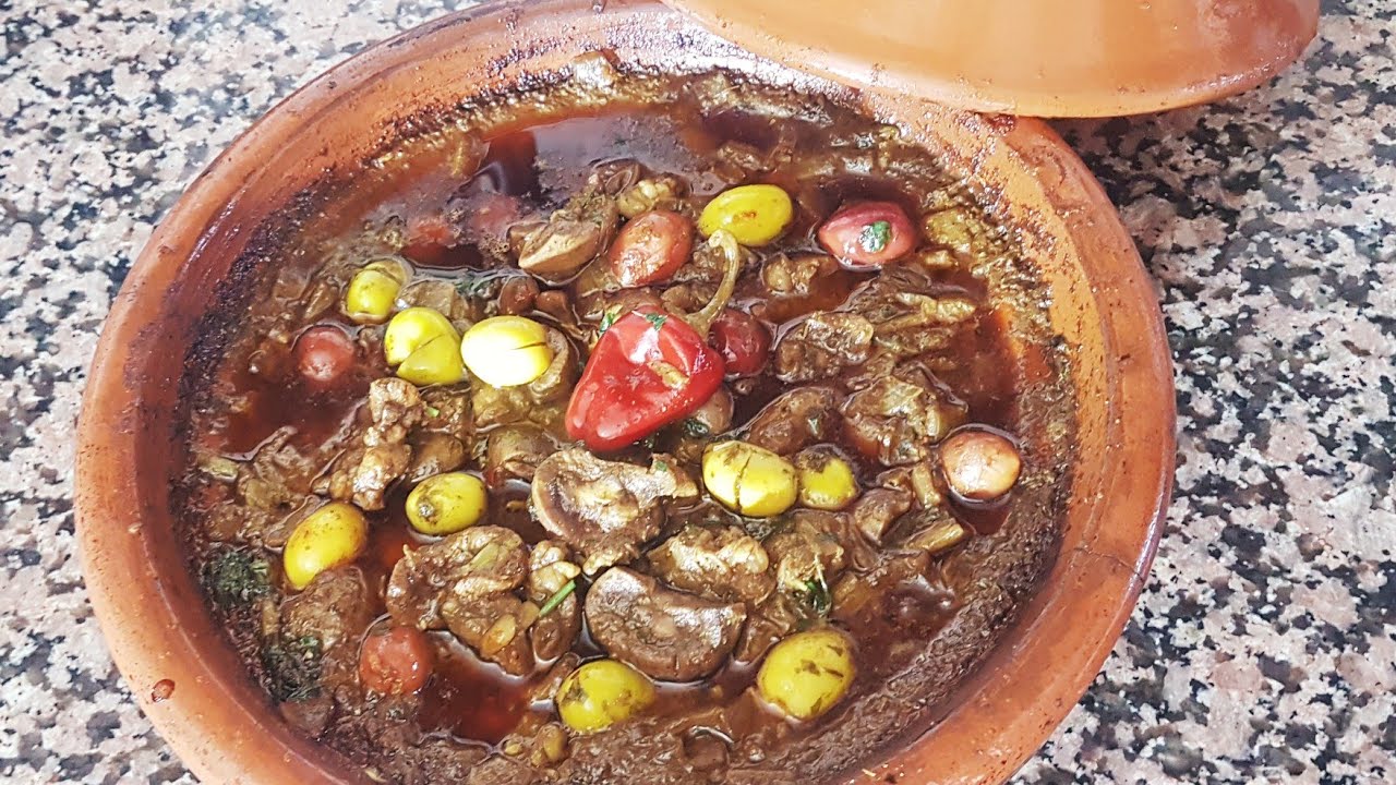 طجين كلوة البقر أو(الكلاوي)مشرملين بطريقة بسيطة جدااا سهلة وسريعة دغية تيوجد ولذيييييذا بزااااااف😋😋😋