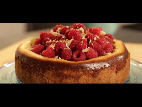 Almond Raspberry Cheesecake Recipe | PHILADELPHIA Cream Cheese