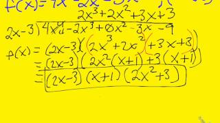 Polynomial Long & Synthetic Division NOTES #3