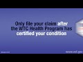 Once registered with the VCF and have been certified by WTC Health Program, what do I do?
