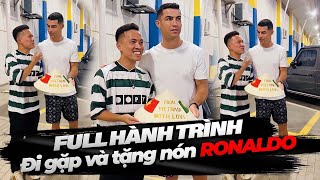 Đỗ Kim Phúc hành trình đi gặp Cristiano Ronaldo BẢN FULL tặng nón Việt Nam cho anh CR7