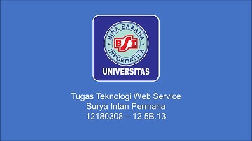Tugas Pertemuan 9 & 10 TWS - Universitas Bina Sarana Informatika