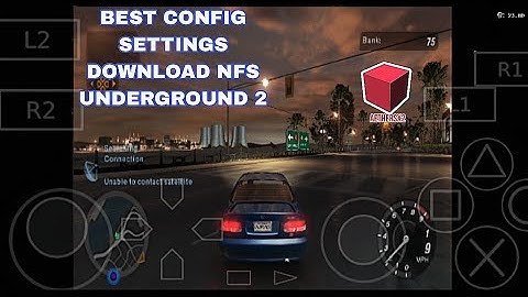 Aethersx2 NFS Underground 2 Best Config Settings Download PS2 Emulator Android Neathersx2 