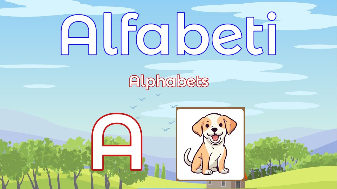 Alphabet Song | ABD Song | Alfabeti | Learn to Speak Yoruba | Kids ...