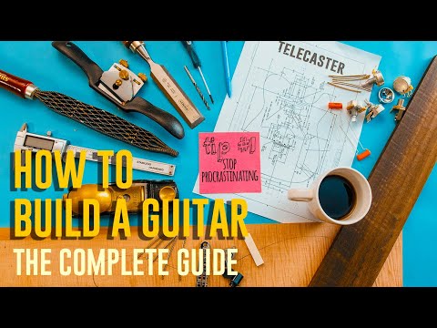 Video: How To Make A Simple Guitar Yourself