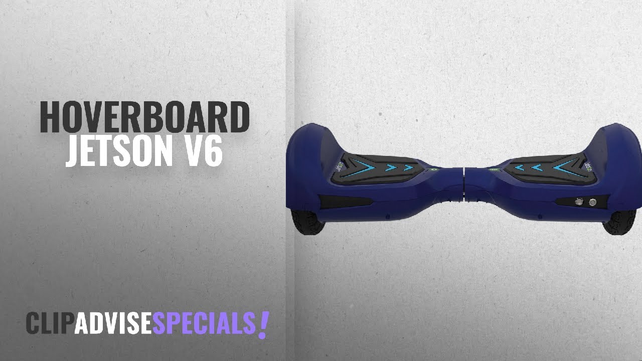Top 5 Hoverboard Jetson V6 [2018]: Jetson Blue V6 Hoverboard 8" Wheels Smart 2-Wheel Electric Self