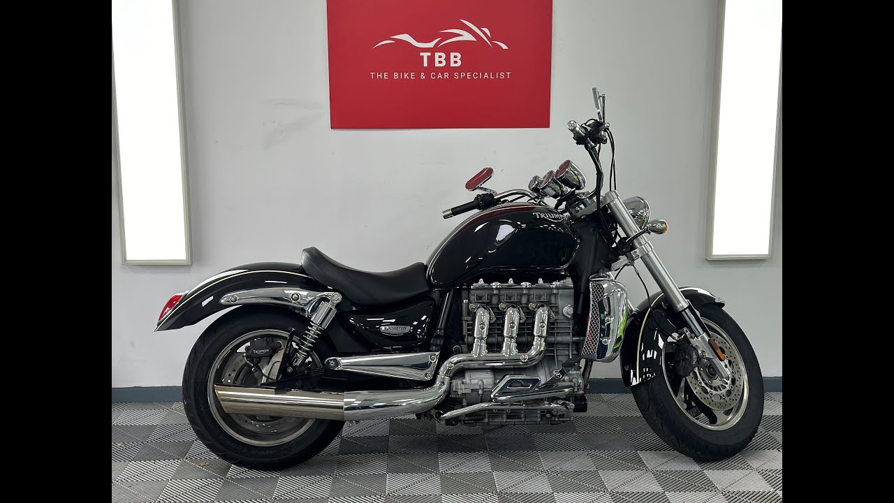 Triumph Rocket 3 Classic 2007 21k miles - YouTube