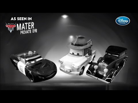 Disney Store Mater Private Eye ダイキャストカー Pixar Cars Disney Store TOON Mater Private Eye Die Cast Cars Rare
