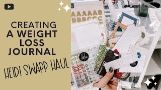 Heidi Swapp Haul | Supplies for a Weight Loss Journal