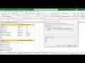 Excel Data Split