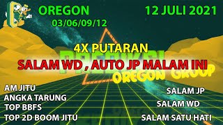 PREDIKSI OREGON HARI INI | BOCORAN OREGON 12 JULI 2021 | OREGON 3 | OREGON 6 | OREGON 9 | OREGON 12