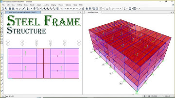 Design of Steel Frame Structure (Part-01)-SAP2000.