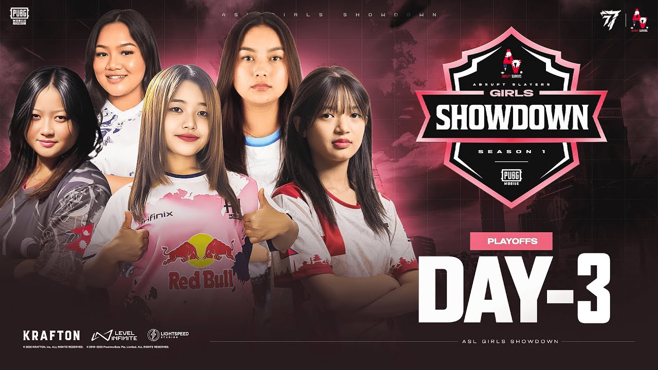 [NP] ABRUPT SLAYERS GIRLS SHOWDOWN S-1 | PLAYOFFS DAY 3 | GROUP  A VS C | FT- 