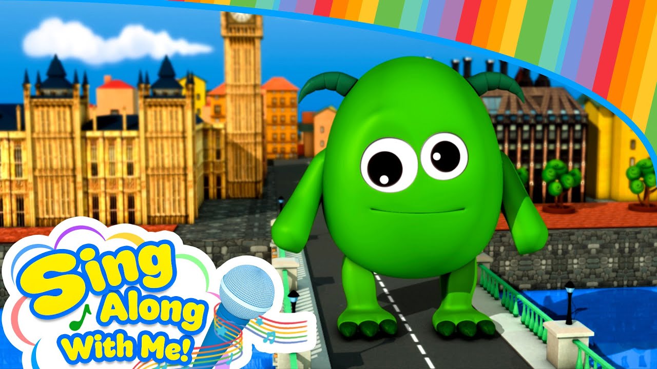 London Bridge Is Falling Down 🌉💂🏾‍♀️ | KARAOKE! | Sing Along With Me ...