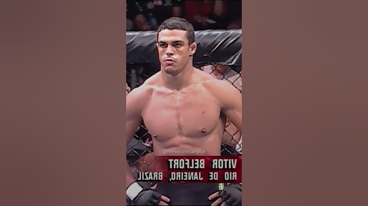 O DIA EM QUE VITOR BELFORT CHOCOU O MUNDO