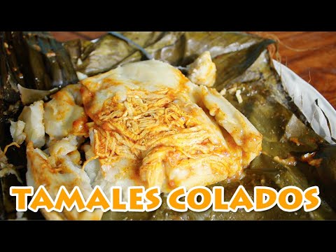 TAMALES COLADOS DE PUEBLO | COCINA YUCATECA PARA HOMBRES - YouTube