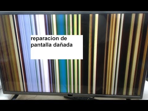 REPARACIÓN DE PANTALLA DAÑADA (sin vídeo)  LCD SM