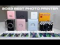 2023 best portable photo printer  instax mini evo mini link2 square link link wide kodak mini3