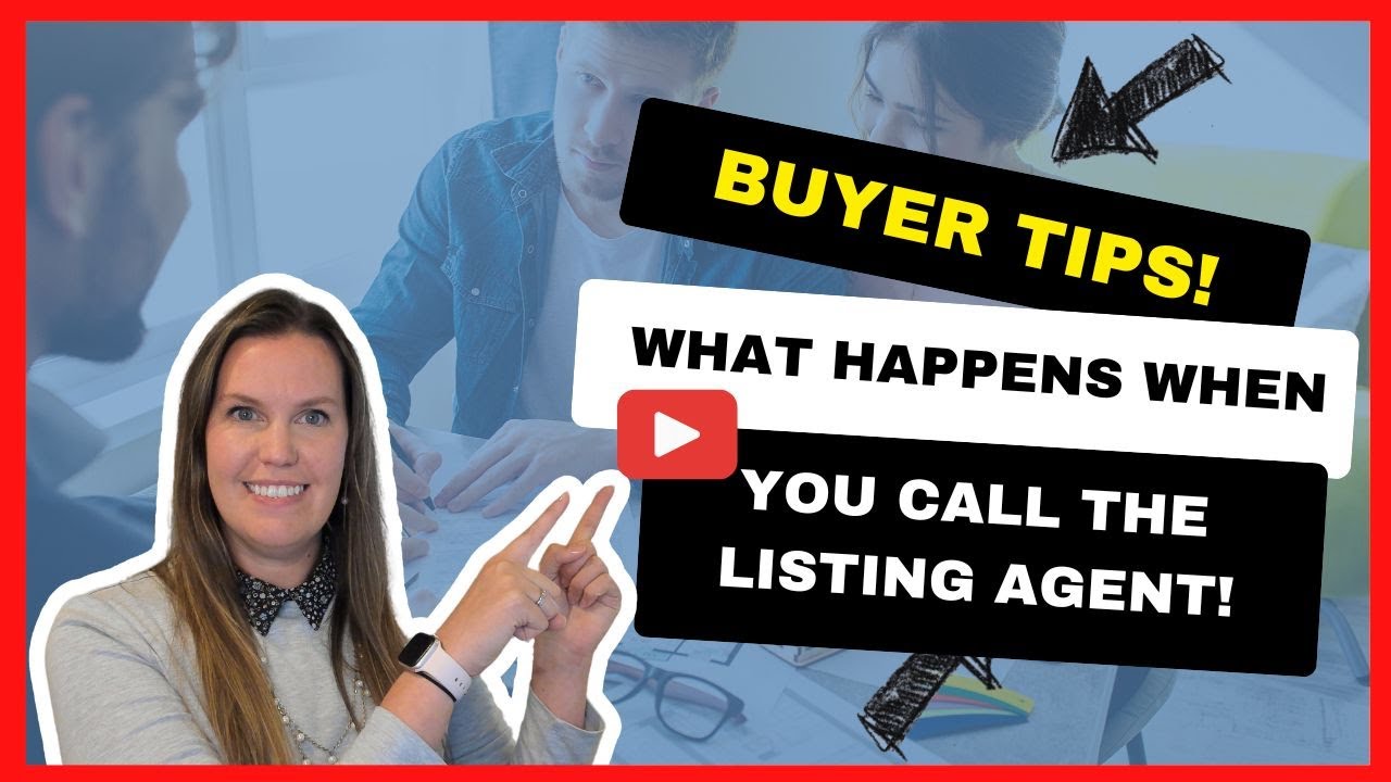 Buyer: Considering calling the listing agent directly? - YouTube