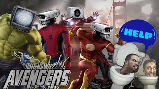 NEW AVENGERS VS skibidi toilet funny game play