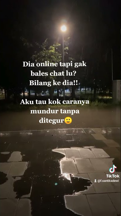 Dia online tapi gak balas chat. Aku tau kok caranya mundur tanpa di tegur. #fyptiktok #shorts