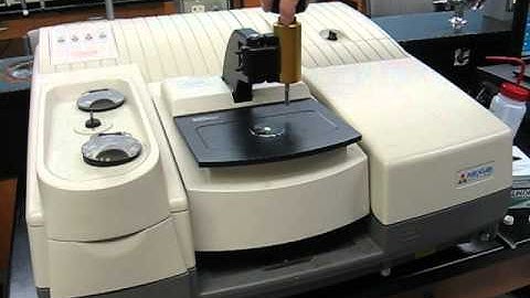 IR Spectroscopy sample preparation instructions