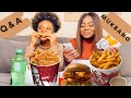 ANSWERING YOUR QUESTIONS // MUKBANG
