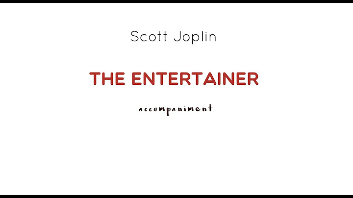 The Entertainer Karaoke version - Karaoke performance video thumbnail