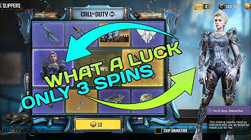 GLASS SLIPPERS DRAW CODM | TRY 3 SPINS Glass Slippers LUCKY Draw COD MOBILE!