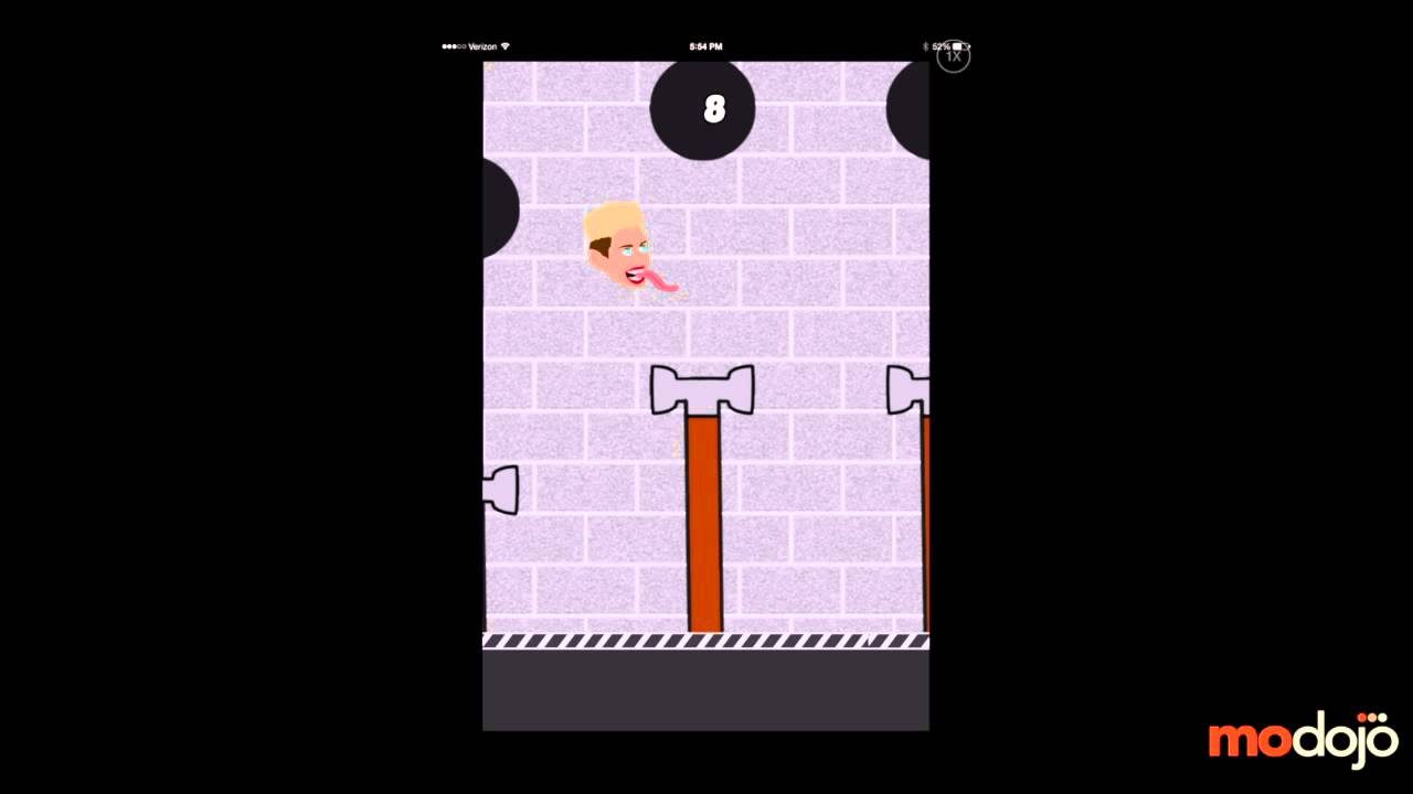 Flying Cyrus - Wrecking Ball High Score 16 (iPhone/iPad)