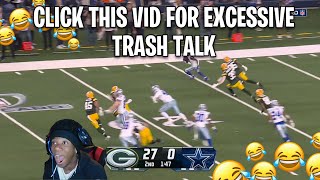 EAGLES FAN Reacts to Green Bay Packers vs. Dallas Cowboys Game Highlights!