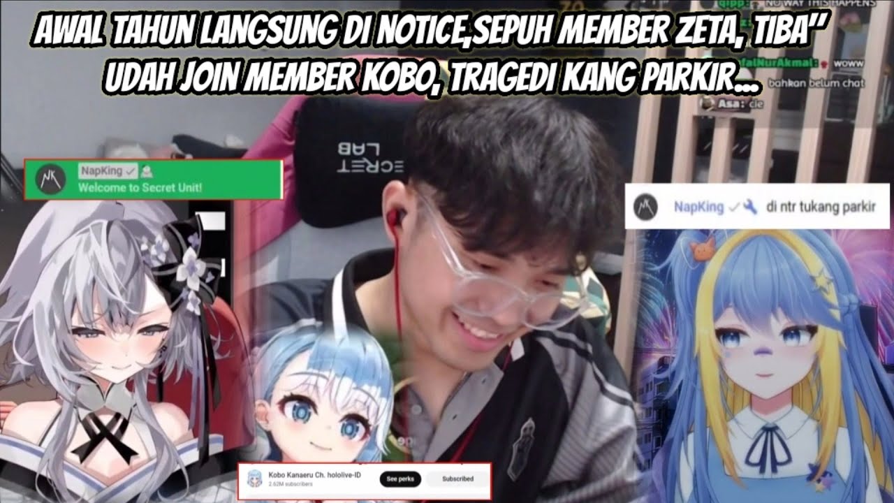 bang AL mampir ke stream zeta kobo dan pingu, mulai terlihat akrab dengan si abu | Naplive【CLIP】