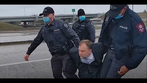 Canadian pastor whose Easter confrontation police wentviral arrested  holding church I DECENT NEWS I