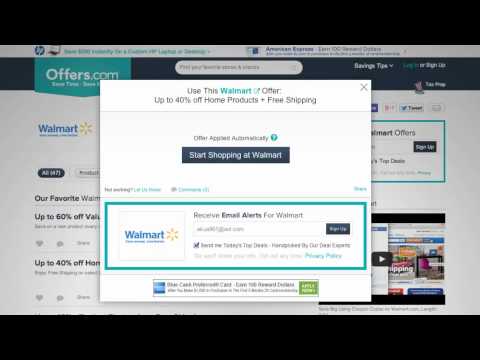 Walmart Promo Code 2014 – How to use Promo Codes and Coupons for Walmart.com