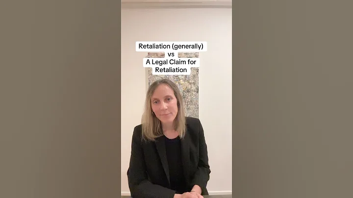 Let's talk about retaliation. #employee #employment #retaliation #fired #terminated #letgo #legal